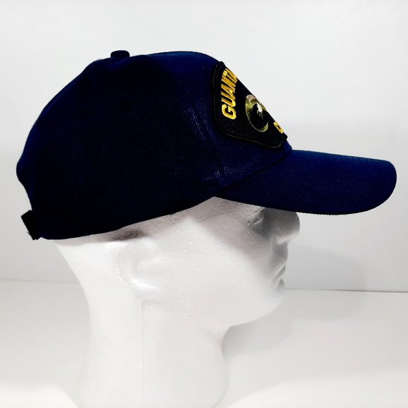 Guantanamo Bay Cuba Men's Cap Hat  Navy Blue Strap - Picture 3 of 5